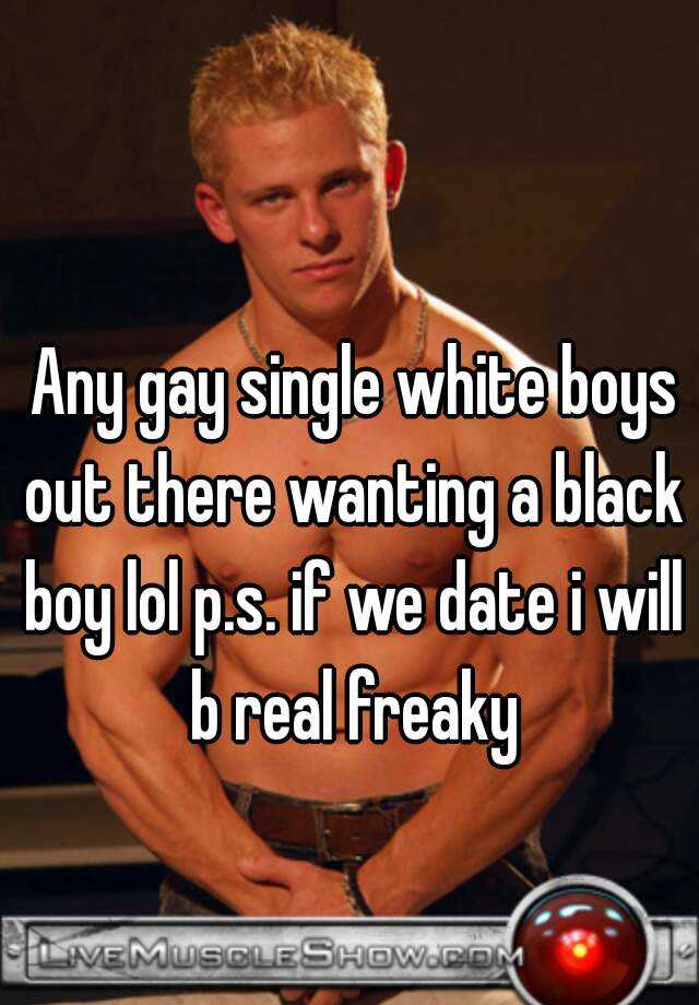 single gay boys